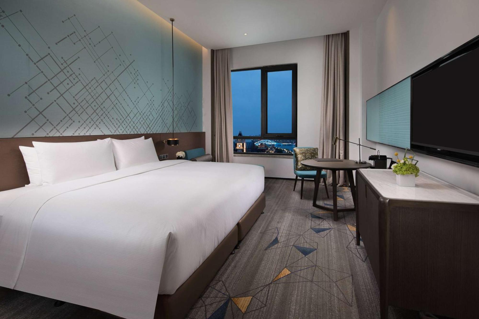Doubletree By Hilton Qingdao Oriental Movie Metropolis Otel Dış mekan fotoğraf
