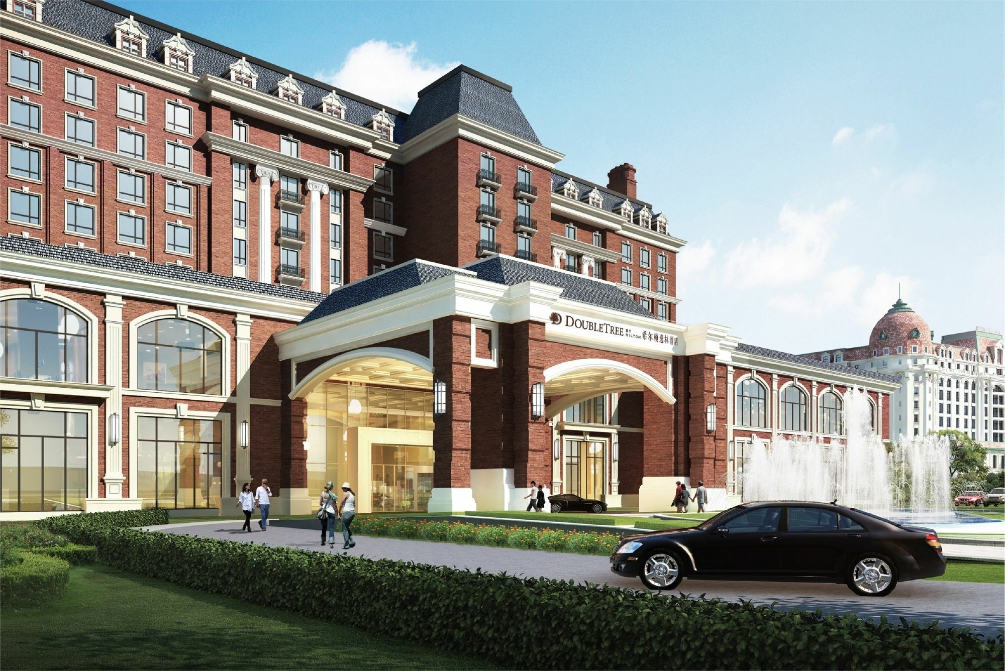 Doubletree By Hilton Qingdao Oriental Movie Metropolis Otel Dış mekan fotoğraf
